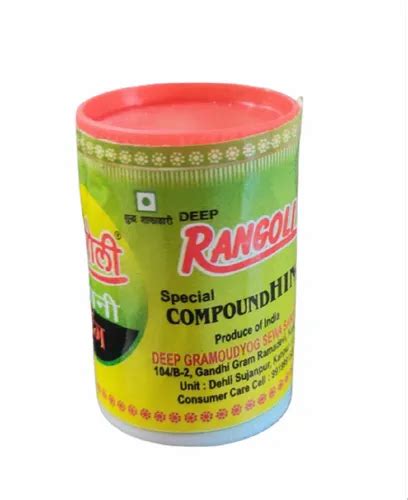 Gm Rangoli Compound Hing Packaging Type Container At Rs Piece