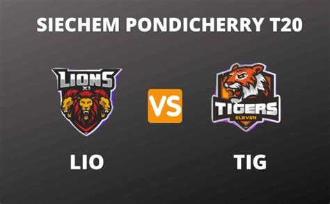 Pondicherry T Lio Vs Tig Dream Fantasy Predictions And