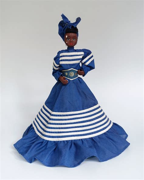 Cuba Santeria Orisha Doll Oshun National Costume Doll Collection