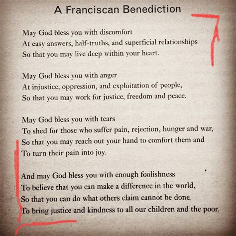 A Franciscan Benediction | Benediction, Benediction prayer, Franciscan