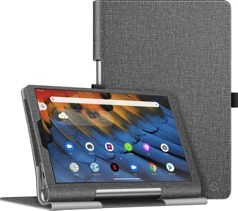 FINTIE Folio Case For Lenovo Yoga Smart Tablet Slim Amazon Co Uk