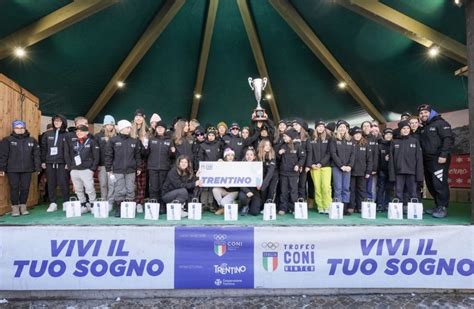 Il Trentino Vince La Prima Edizione Del Trofeo Coni Invernale Race