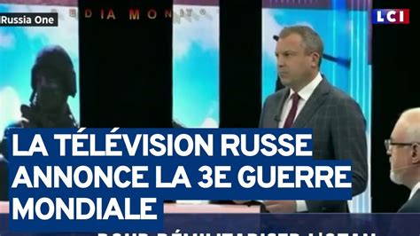 La télévision Russe annonce la troisième guerre mondiale YouTube