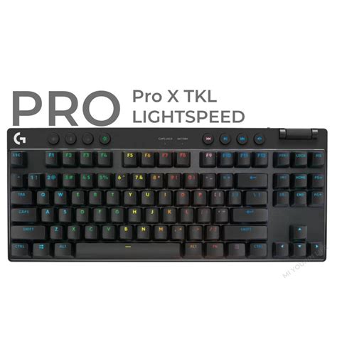 Logitech Игровая клавиатура беспроводная Pro X TKL LIGHTSPEED Bluetooth ...