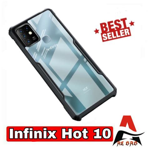 Jual Case INFINIX HOT 10 Shockprof Armor Transparan Premium Softcase Jakarta Selatan Al Bab