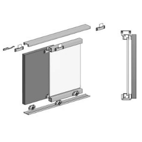 Bimak Micro Sliding Door Kit 2 Doors 2m Tracks