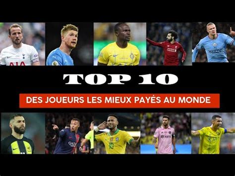 Top Des Footballeurs Les Mieux Pay S Au Monde En Youtube