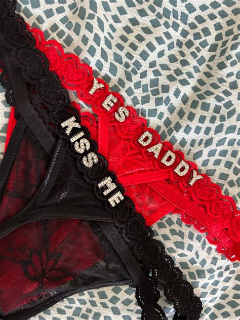 Custom Thong G String Custom Name Thong Personalized Thong Bikini