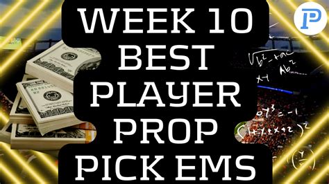 Best Pick Em Player Props Week Playerprofiler