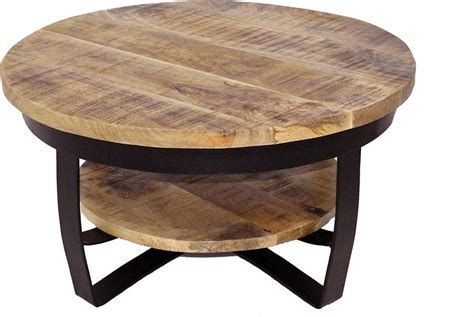 Old Inn PARAS Salontafel Rond 65 Cm Bol