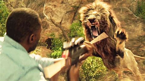 Idris Elba Se Fait Attaquer Par Un Lion Extrait VF YouTube