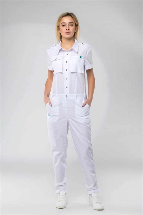 МЕДИЦИНСКИЙ КОМБИНЕЗОН MILWHITE 1002 WHITE