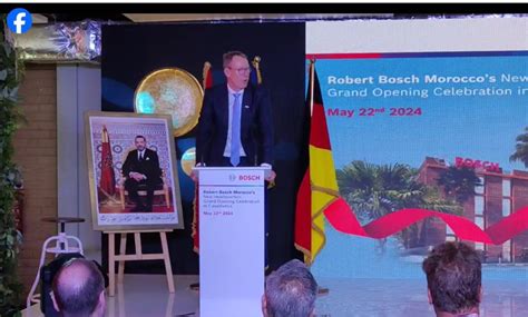 En direct Bosch ouvre officiellement son nouveau siège à Casablanca