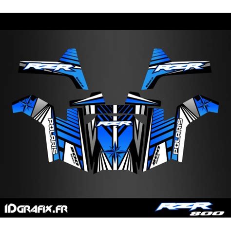 Kit de décoration Monstre Blau IDgrafix Polaris RZR 800S 800