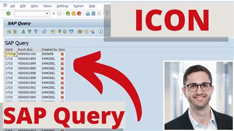 SAP Query Icons In SAP Query YouTube