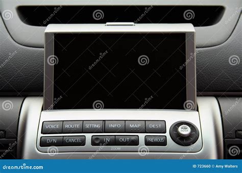 GPS Vehicle Navigation System Stock Photo - Image: 723660