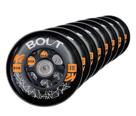 K2 Bolt 90mm 85a Hjul M ILQ 9 Lejer 8 Pak OUTDOOR EXPLORE