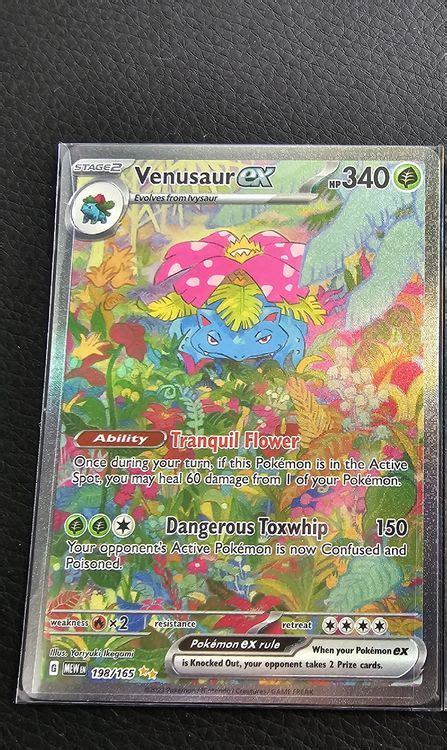 Venusaur Ex Mew Kaufen Auf Ricardo