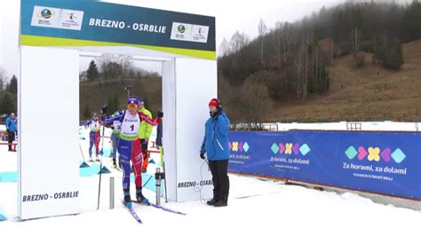 le replay du sprint dames d Osrblie Biathlon IBU Cup Vidéo