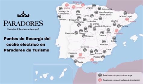 Mapa De Paradores De España | Mapa