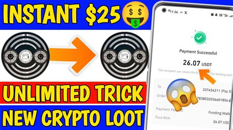 🤑25 Instant Withrowal😳new Crypto Loot Today🤯new Crypto Earning App🤯crypto Lootnew Crypto