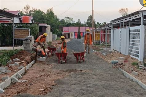 11 Perumahan Subsidi Di Kalsel Dapat Bantuan Jalan Lingkungan