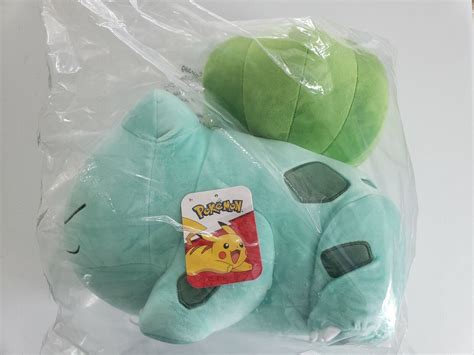 Mavin Jazwares Pokemon Sleeping Bulbasaur Plush New And Rare