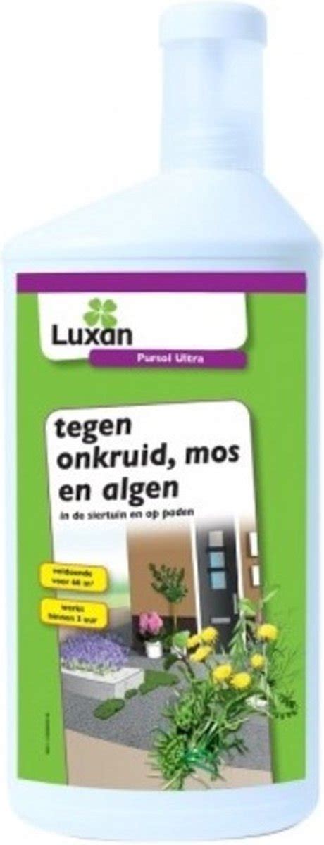 Luxan Onkruidbestrijding 500 Ml Tegen Onkruid Mos En Algen Voor