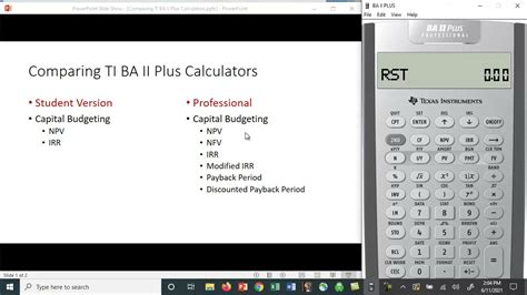 Ti Ba Ii Plus Calculator Which Version Should I Purchase Youtube