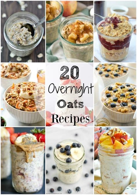 20 Overnight Oats Recipes To Simply Inspire