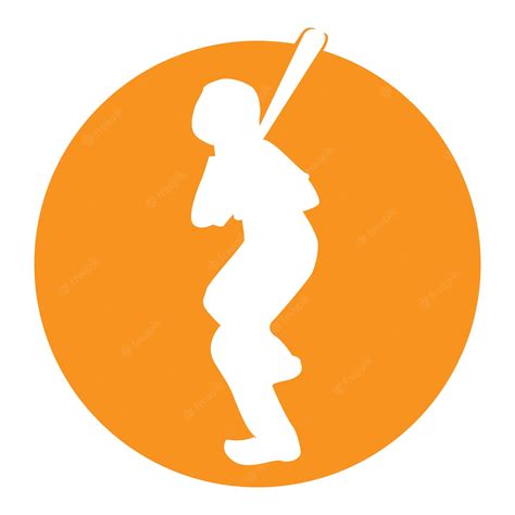 Premium Vector Baseball Player Icon Vektor