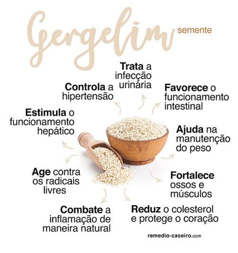 Sabor de vida saudável Quais são os benefícios do gergelim para a