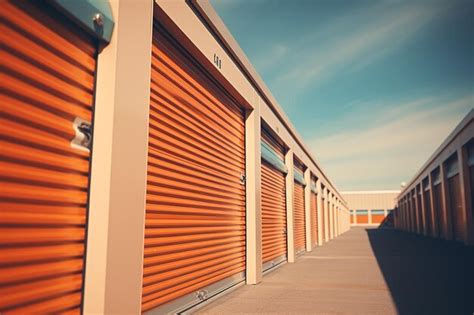 Premium Photo Self Storage Units Exterior