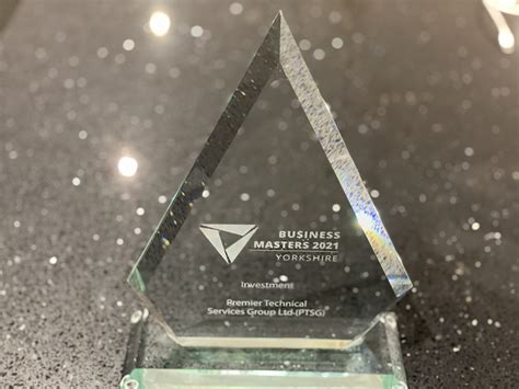 Ptsg Wins At Yorkshire Business Masters Awards Ptsg