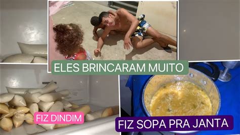 FIZ SOPA PARA O JANTAR Um Poquim Da Nossa Noite YouTube