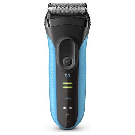 Braun Series 3 ProSkin 3040s Tıraş Makinesi Siyah Mavi Şarj