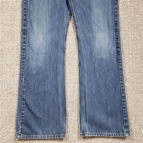 Levis Low Rise Baggy Jeans Y2k 32x32 Blue 527 Bootcut… Gem