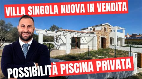 Villa Singola Nuova In Vendita Possibilit Piscina Privata