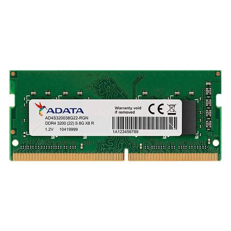 ADATA Premier DDR4 PC4 25600 3200MHz SODIMM Laptop Notebook Memory Ram