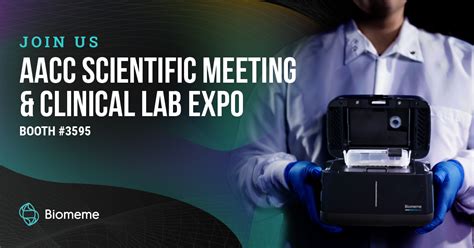 Biomeme At 2023 AACC Annual Scientific Meeting Clinical Lab Expo