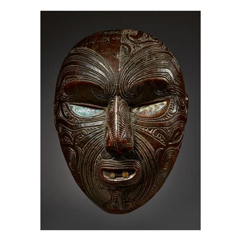 Maori Head New Zealand Art Of Africa Oceania And The Americas
