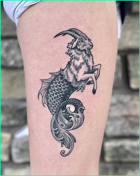 Top More Than 81 Capricorn Tattoo Design Best Vn