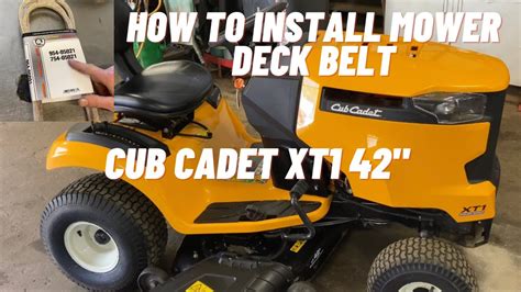 Cub Cadet 42-inch Mower Deck Parts Diagram Cub Cadet Riding