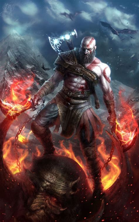 Kratos Wallpaper Pc X K Kratos God Of War K Hd K