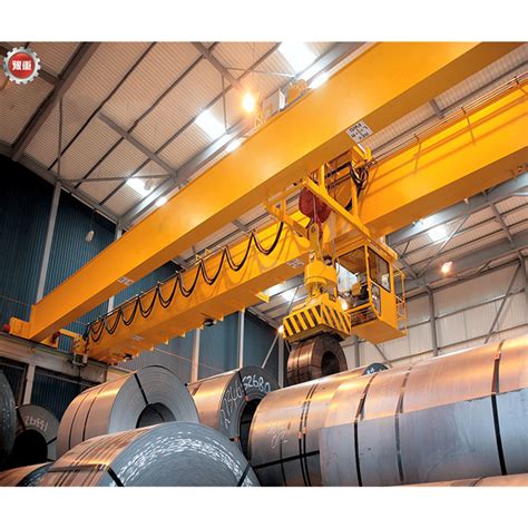 Double Girder Electric Overhead Traveling Crane T For Hoist Lifting