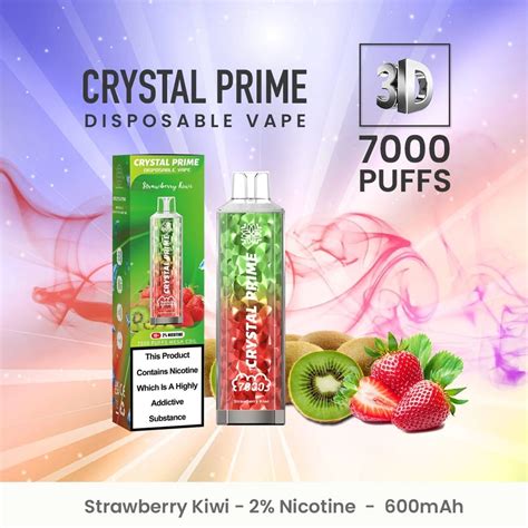 2023 Latest Wholesale 3d Crystal Prime 7000 Puffs 14ml E Liquid Factory