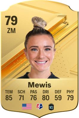 Kristie Mewis Ea Sports Fc Spieler Werte Electronic Arts