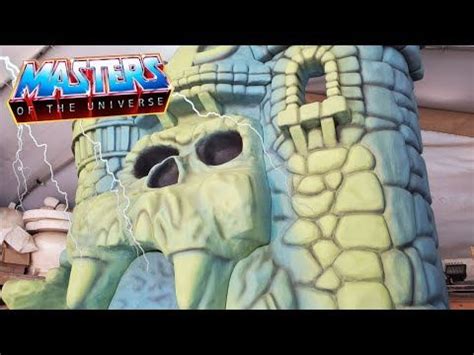 Masters Of The Universe He Man Playset Review Custom Painting Castle