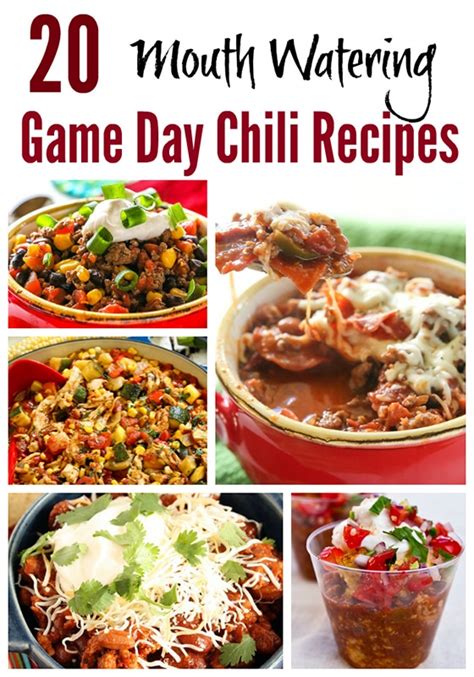 20 Amazing Chili Recipes - Balancing Motherhood