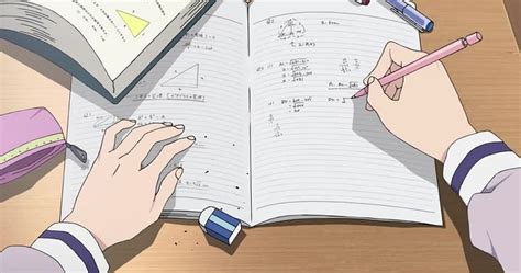 1440x3200px 2k Free Download Anime Study Aesthetic Studying Girl Hd